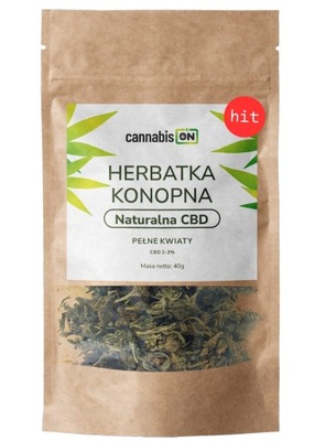 Herbata konopna CBD KWIATY KONOPI 40g