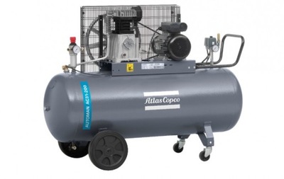 КОМПРЕССОР КОМПРЕССОР 200L ATLAS COPCO AC31 E200M 10BAR 374L/MIN 2,2KW