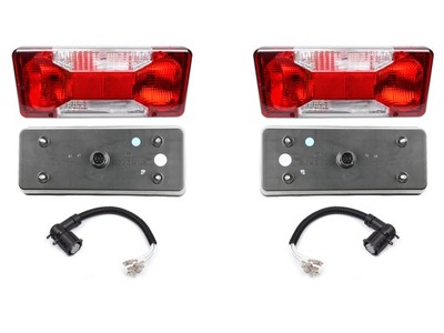 JUEGO FAROS TRASEROS Z WIAZKAMI IVECO DAILY DUCATO  