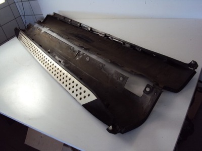 Накладки пороговые пороги bmw x5 e70 06-13 фото №1