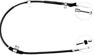 CABLE FRENOS DE MANO HYUNDAI LANTRA 95-00 LT  