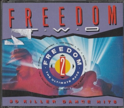 2CD Freedom Two - The Ultimate Rave 1990 The KLF Urban Hype K.T Max Whyte