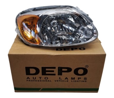 Depo фара правий 221-1130r-ldemy hyundai accent фото №1