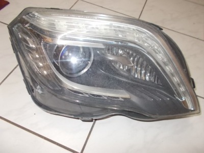 Лампа перед права ксенон led mercedes glk w204 x204 lift a2048201639 фото №1