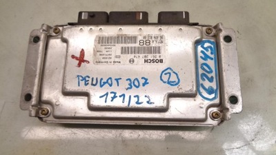 COMPUTADOR DEL MOTOR PEUGEOT 307 SW 1.6B 80KW 02R 0261207474 9647481280  