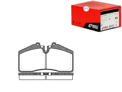 Комплект тормозных колодок тормозных remsa 99309435166 9933 фото №1