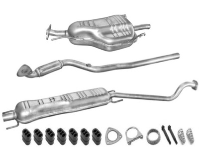 Opel astra 2 g / 1.6 / хетчбек рік 2000-2003 глушники + zesta фото №1