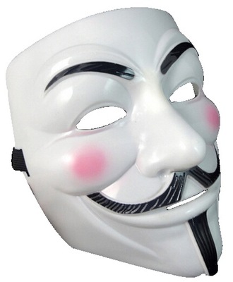 Maska Protestu Vendetta Anonymous Anonimus Protest
