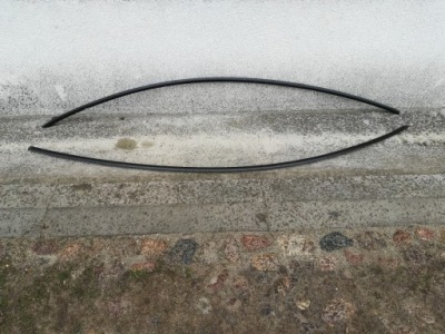 Tesla 3 рестайлінг  молдинг дахова ліва оригінал фото №1