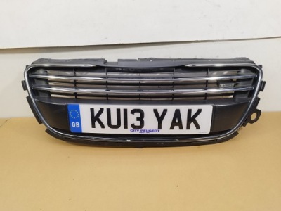 Решётка радиатора решётка  решётка хром бампер перед peugeot 508 1 lata 2010-2014 фото №1