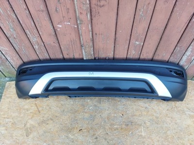 Vw t-cross 2gm бампер накладка спойлер задняя d1 фото №1