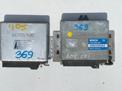 Блок керування двигуна бортовий комп'ютер 0261200205 фото №1