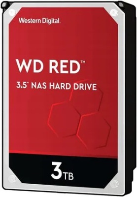 WD RED 3TB HDD 3.5" SATA3 WD30EFRX / uszkodzony