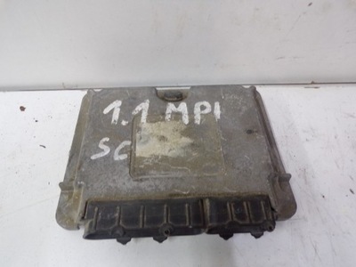 Бортовий комп'ютер блок керування fiat seicento 1.1 фото №1