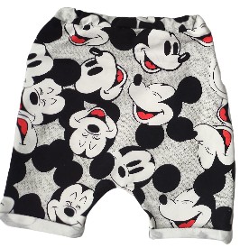 Krótkie spodenki Myszka Mickey na jasnym r. 170