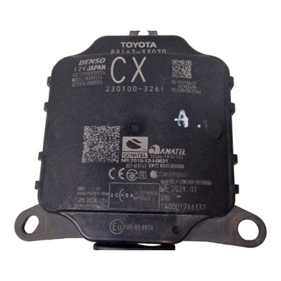 Toyota camry 2021 радар мертвого pola 88162-33070 230100-3261 фото №1