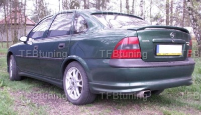 Спойлер накладка бампера задняя opel vectra b 1995-2000 sedan hb фото №1