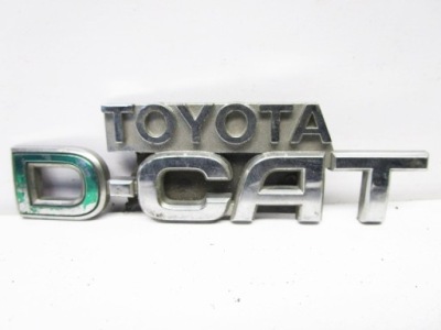 Toyota avensis t25 logo надпис значок d-cat крила фото №1
