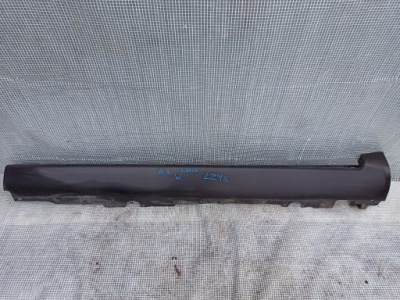 Audi a8 d3 long накладка молдинг порог правая lz9x фото №1