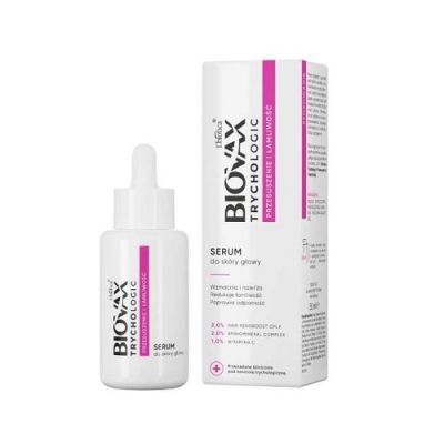 Biovax Trychologic Przesuszenie serum skóry głowy