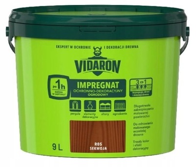 VIDARON IMPREGNAT OGRODOWY R05 SEKWOJA 4,5L