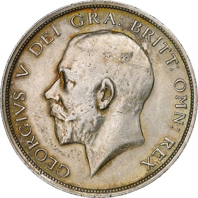 Moneta, Wielka Brytania, George V, 1/2 Crown, 1915