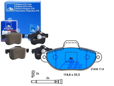 ATE KOMPLEKTAS TRINKELIŲ STABDŽIŲ F026000036 9864611 
