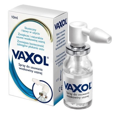 VAXOL Spray do uszu usuwa woskowinę 10 ml