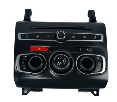 Панель радио кондиционера ds 4 citroen ds4 lift 15- 98100094zf фото №1