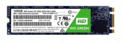 Western Digital WD Green dysk M.2 SATA SSD 120GB