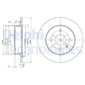 DISCO DE FRENADO BG3403  