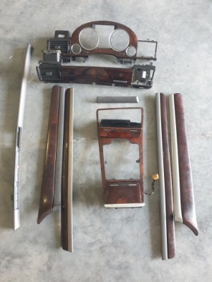 Декоры комплект audi a8 d3 drewno фото №1