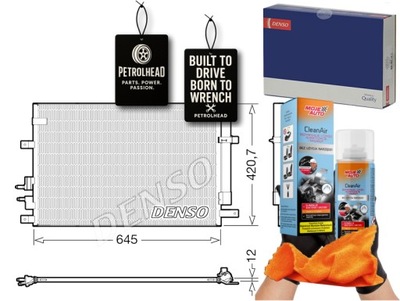 Конденсатор кондиціонера alfa romeo 159 brera spider 1. #petrolhead pro+ kit9 фото №1