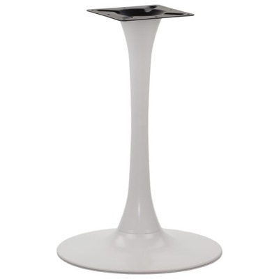Pojedyncza podstawa pod stół noga nóżka do stolika stołu stelaż biały