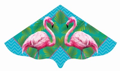 Latawiec Flamingi odcienie różu 65 x 115