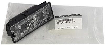 Оригінальний номер renault лампа номерного знака megane ii laguna ii фото №1