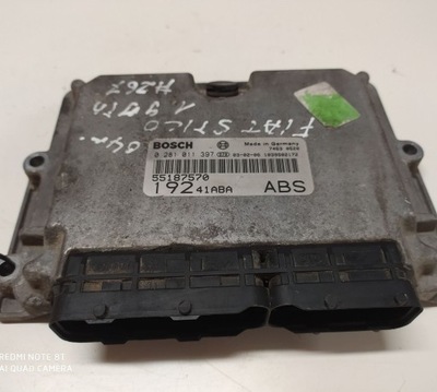 Fiat stilo 1.9 jtd набор стартовый иммобилайзер 0281011397 фото №1