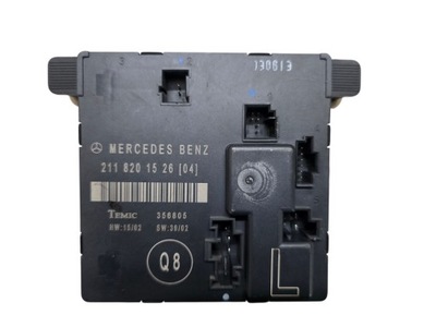 Модуль блок управления дверь mercedes w211 2118201526 фото №1