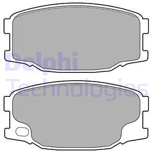 DELPHI LP2073 КОЛОДКИ ГАЛЬМІВНІ