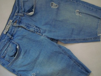 JEANSOWE niebieskie spodenki DENIM r.44/46