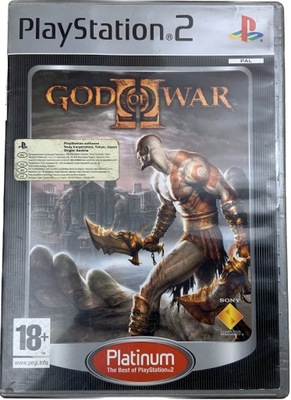 GOD OF WAR II 2 płyta bdb+ Z PL PS2