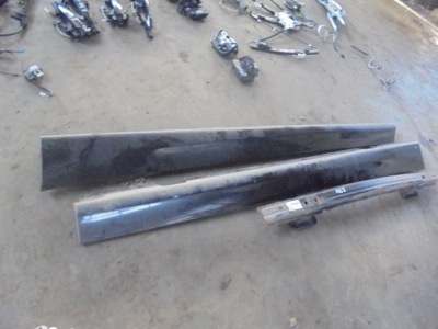 Bmw 3 e90 e91 молдинг порог black saphire левая фото №1