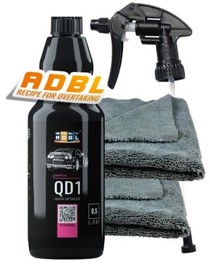 ADBL QD1 Quick Detailer 500ml GRATIS MIKROFIBRA