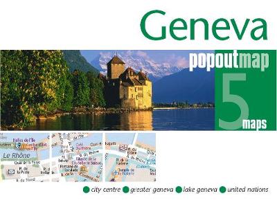 GENEWA GENEVA mapa / plan miasta PopOut Map