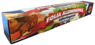 Folia aluminiowa spożywcza cateringowa 44cm 1,4kg