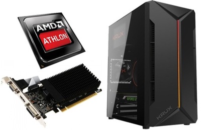 KOMPUTER DO GIER AMD 4X4,0Ghz 8GB 620GB GT710 2GB