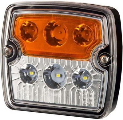 Лампа комбінована передня led тягач traktor kombajn причіп horpol фото №1