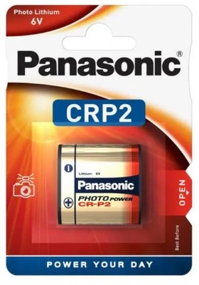 CRP2 Bateria Litowa Panasonic DL223 223 CR-P2 6V