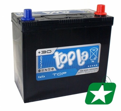 TOPLA TOP STANDARD 45AH 360A P+ JAPAN