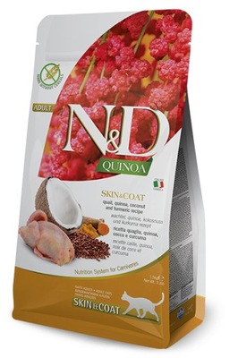 N&d Quinoa Skin&coat Quail Cat 300g